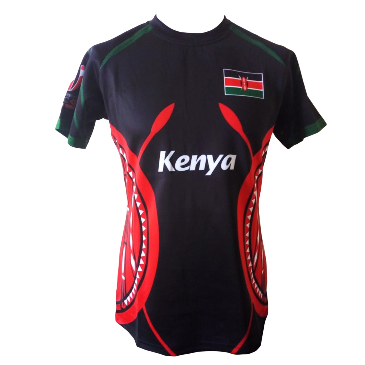 Kenya Rugby Black Shield jersey
