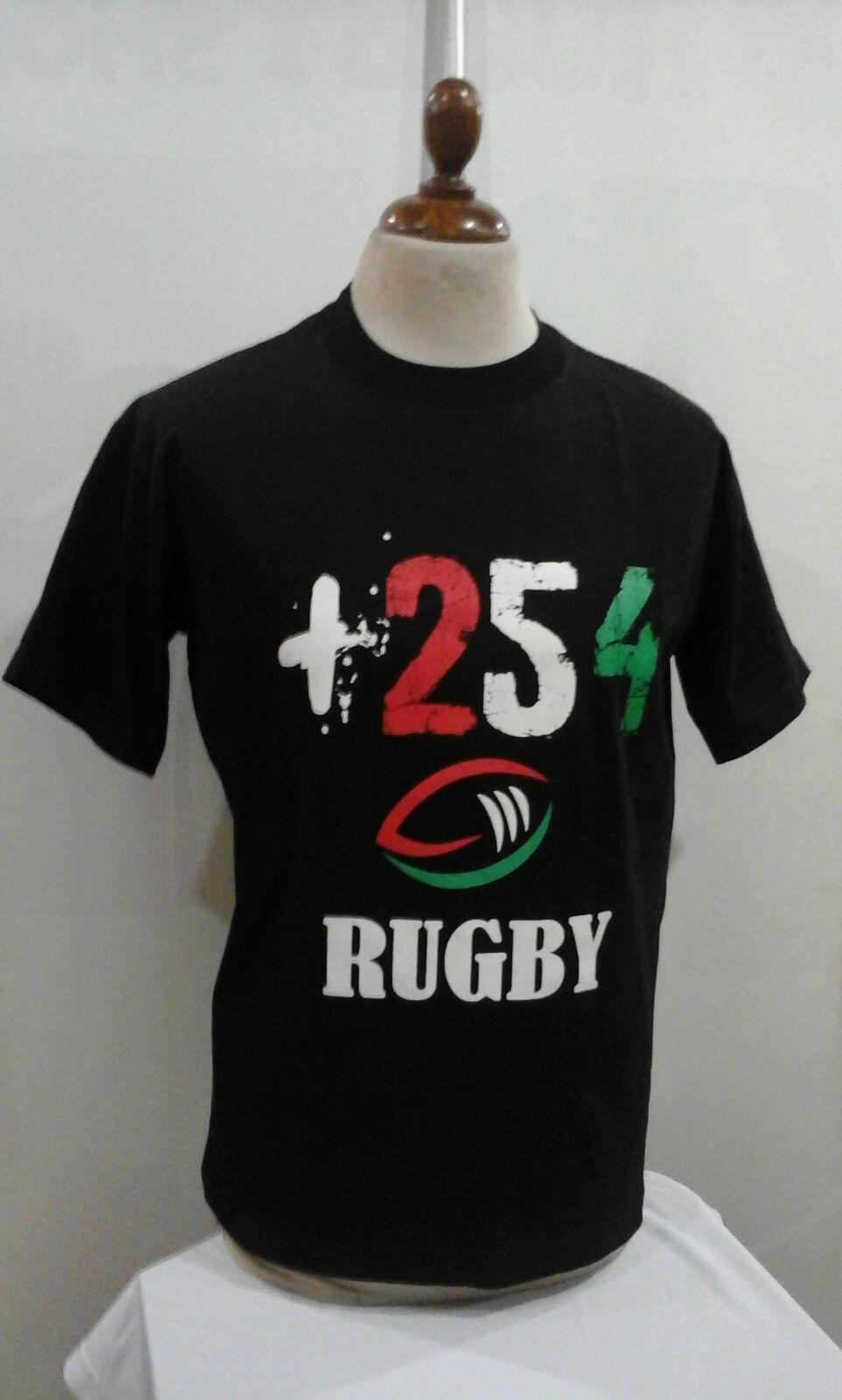Plus 254 Rugby black t-shirt